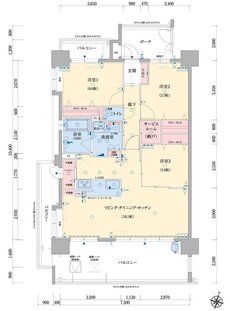 アメイズ荒木駅南 間取り A type