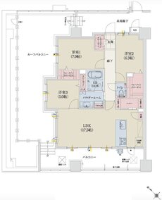 グランドパレス春日静邸 間取り G Type