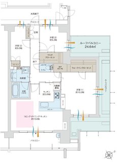 グランドパレス上小田井 間取り Pr type
