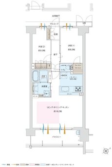 グランドパレス上小田井 間取り G2 type