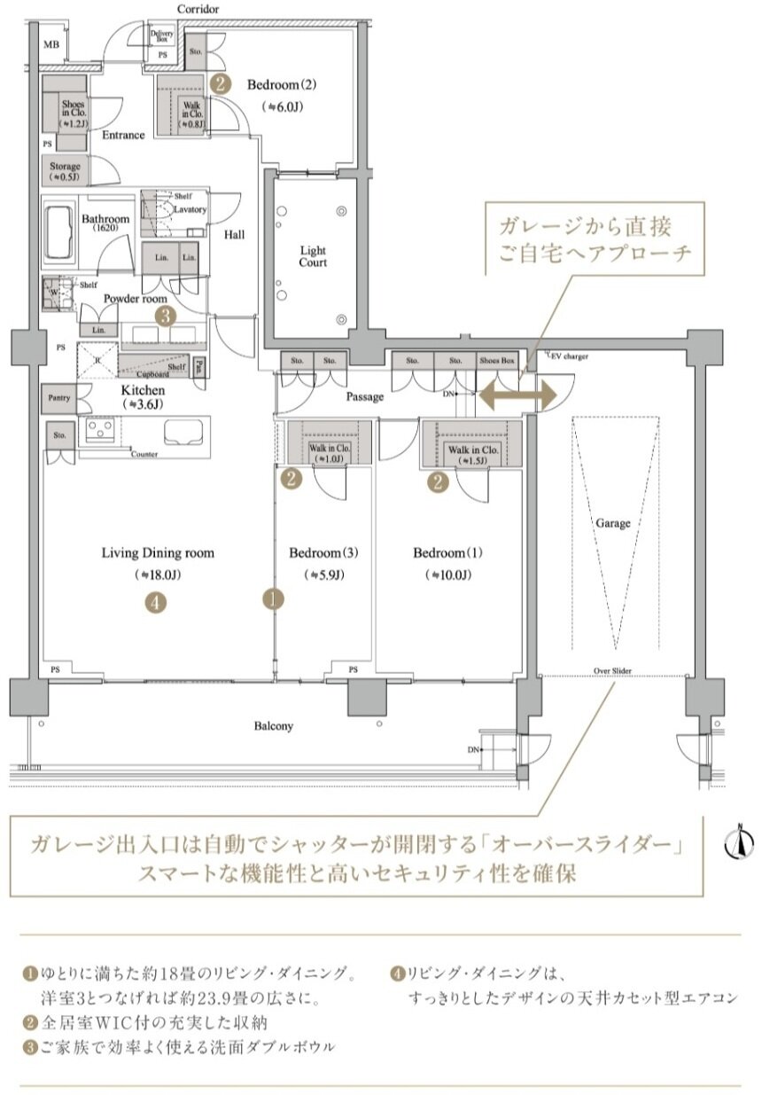 ヴィークハウス深沢 間取り s1-4 type