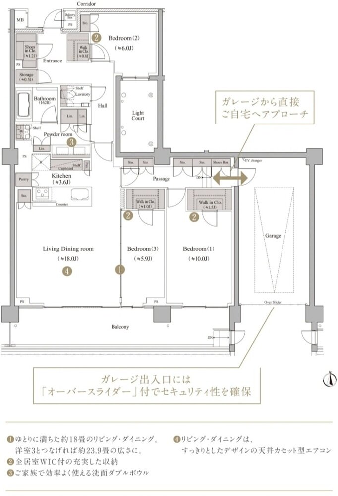 ヴィークハウス深沢 間取り s1-4 type