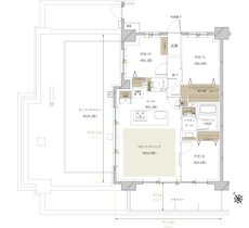 ヴェレーナ松戸レジデンス 間取り Lr TYPE