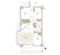 ヴェレーナ松戸レジデンス 間取り J TYPE