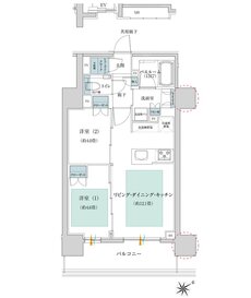 イノバス葵 間取り Bタイプ