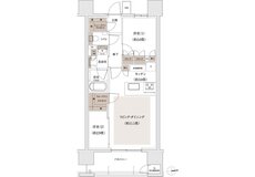 パークホームズ大濠公園ミッド 間取り G1タイプ