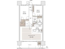 パークホームズ大濠公園ミッド 間取り C2タイプ