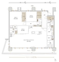 レ・ジェイド 那覇安里駅前 間取り F type