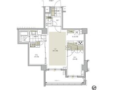 イノベイシア恵比寿 間取り Gタイプ