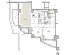 イノベイシア恵比寿 間取り Igタイプ