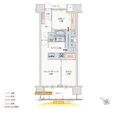 アルファステイツつくばみどりの 間取り F TYPE