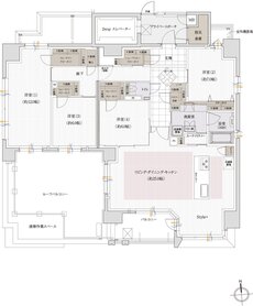 クレアホームズ岩崎ザ・リミテッド 間取り E type【MANU PLAN2】