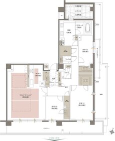 アトラス芦屋 間取り Jタイプ OPEN AIR