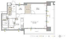 ザ・サーパス高松錦町 間取り Iタイプ（メニュープラン）