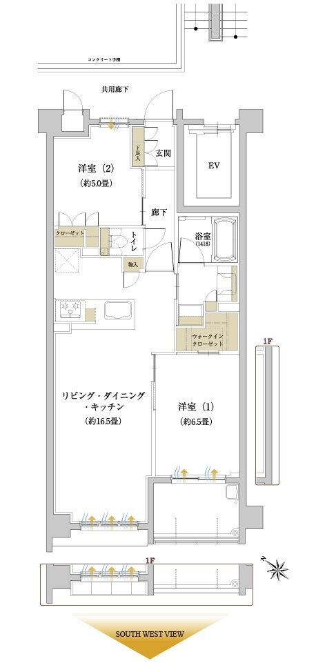 サンクレーア長久手はなみずき通 間取り D type
