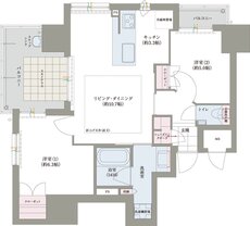 ロイヤルガーデン吉野本町 ザ・レジデンス 間取り 57-A TYPE