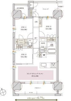 レ・ジェイド上前津 間取り A type