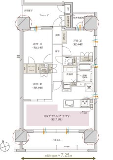 レ・ジェイド上前津 間取り E type