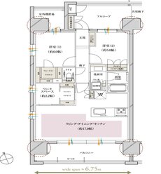 レ・ジェイド上前津 間取り A type MENU PLAN1