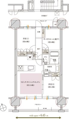 レ・ジェイド上前津 間取り C type