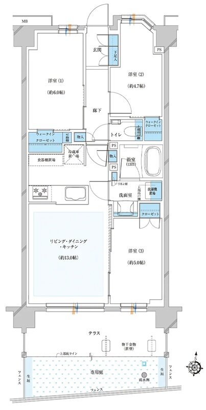 プレシス与野本町 間取り Igタイプ