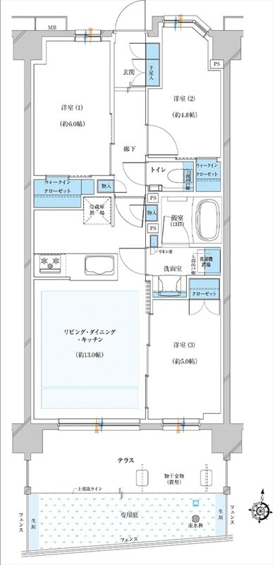 プレシス与野本町 間取り Igタイプ