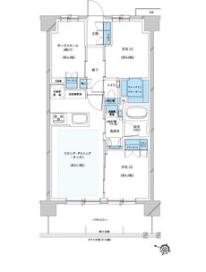 プレシス与野本町 間取り Dタイプ