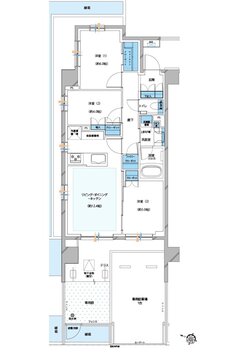 プレシス与野本町 間取り Agタイプ
