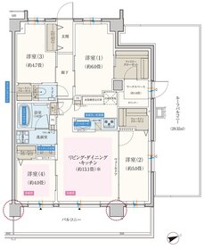エクセレントシティ船橋夏見台 間取り Kr2 type