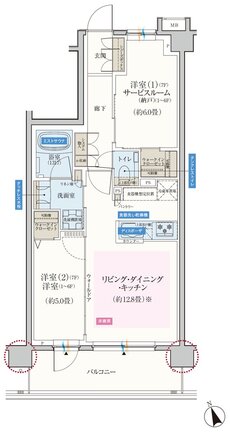 エクセレントシティ船橋夏見台 間取り C type