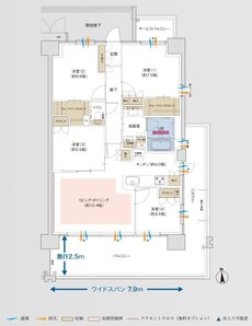 ポレスター佐久平駅南ガーデンテラス 間取り Jタイプ