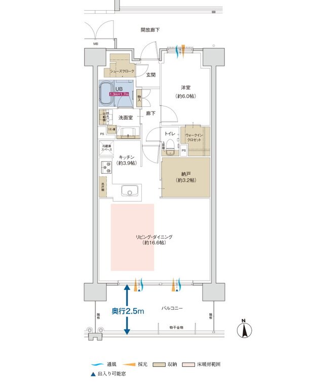 ポレスター佐久平駅南ガーデンテラス 間取り D1/D1Gタイプ（MENUPLAN2）