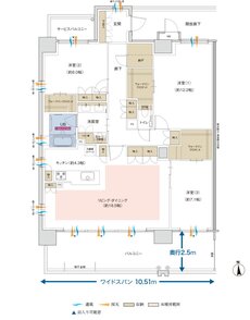 ポレスター佐久平駅南ガーデンテラス 間取り Kタイプ（PREMIUM PLAN）