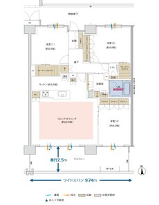 ポレスター佐久平駅南ガーデンテラス 間取り Mタイプ（PREMIUM PLAN）