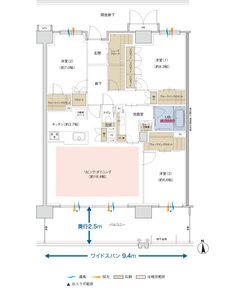 ポレスター佐久平駅南ガーデンテラス 間取り Oタイプ（PREMIUM PLAN）