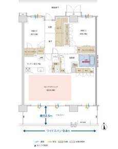 ポレスター佐久平駅南ガーデンテラス 間取り Oプラン（PREMIUMPLAN）