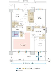 ポレスター佐久平駅南ガーデンテラス 間取り Qプラン（PREMIUMPLAN）