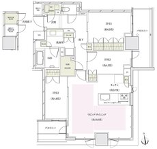 ザ・パークハウス 大阪上本町タワー 間取り S83M