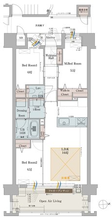 アーティックス原ヴェルソーレ 間取り C TYPE