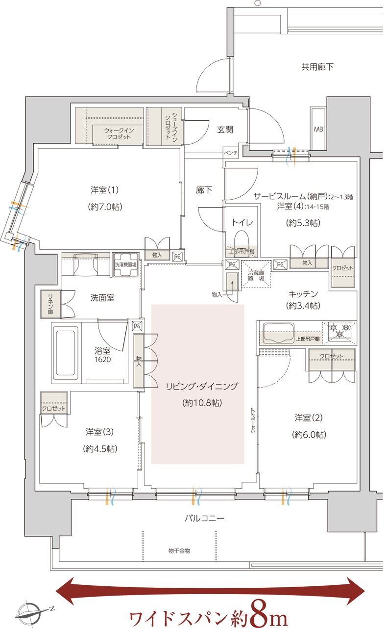 レーベン姫路Project 間取り A type