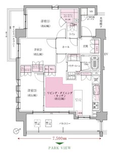 ヴィークコート小手指 間取り A type