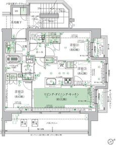 ヴィークコート小手指 間取り E type