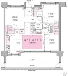 ヴィークコート小手指 間取り Cg type