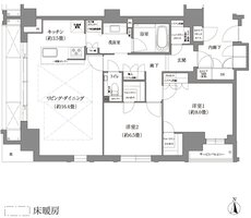 ローレルコート京都河原町三条 間取り Dタイプ