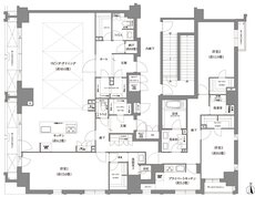 ローレルコート京都河原町三条 間取り Mタイプ