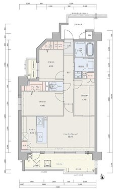 ロフティスクエア 一宮八幡 間取り A type