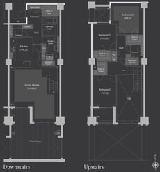 プレミスト代沢 Hillside Forest 間取り B2 type