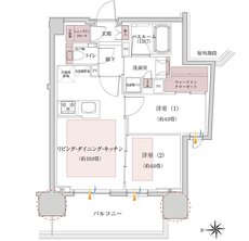 イノバス名古屋フロント 間取り Dタイプ