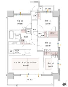 イノバス星ヶ丘 間取り Cタイプ