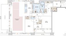 プラウド住吉本町一丁目 間取り J type【メニュープラン1】